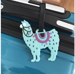 Tag Mala de Viagem - Lhama