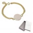 Pulseira Caharel Rosa Claro