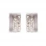 Brincos Swarovski Chumbo