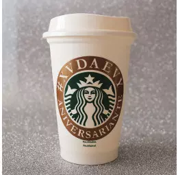 Copo Starbucks Aniversariante